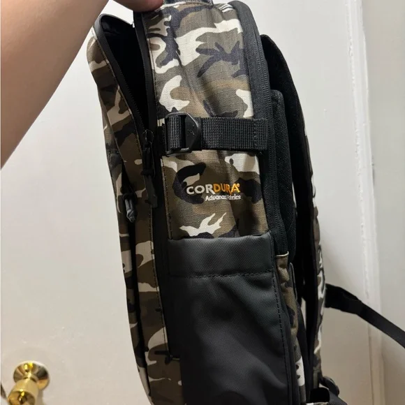 Jordan Cordura Backpack Green Camo Black MA0899-650 Brand New MSRP $95